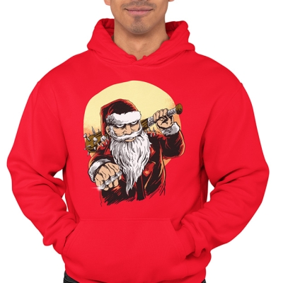 BLUZA Z KAPTUREM BAD SANTA